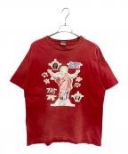 SAINT MICHAEL×Denim Tearsセントマイケル×デニムティアーズ）の古着「STT TEE YES DEEPRED」｜レッド