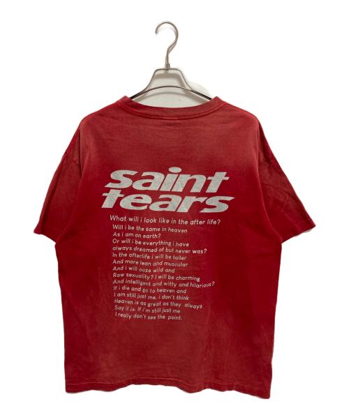 SAINT MICHAEL（セントマイケル）SAINT MICHAEL (セントマイケル) Denim Tears (デニムティアーズ) STT TEE YES DEEPRED レッド サイズ:XLの古着・服飾アイテム