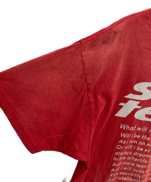 SAINT MICHAEL（セントマイケル）SAINT MICHAEL (セントマイケル) Denim Tears (デニムティアーズ) STT TEE YES DEEPRED レッド サイズ:XLの古着・服飾アイテム