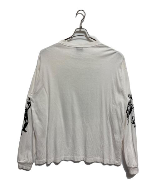 SAINT MICHAEL（セントマイケル）SAINT MICHAEL (セントマイケル) ANGELS TEE ホワイト サイズ:Lの古着・服飾アイテム
