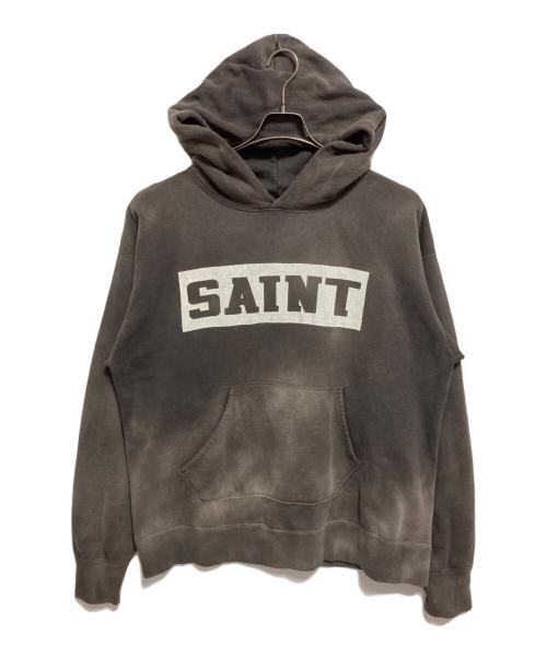 SAINT MICHAEL（セントマイケル）SAINT MICHAEL (セントマイケル) HOODIE SPINNER ブラック サイズ:XLの古着・服飾アイテム
