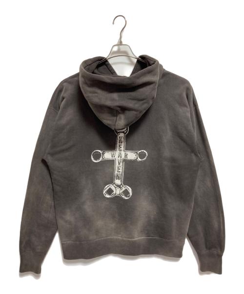SAINT MICHAEL（セントマイケル）SAINT MICHAEL (セントマイケル) HOODIE SPINNER ブラック サイズ:XLの古着・服飾アイテム