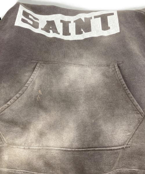 SAINT MICHAEL（セントマイケル）SAINT MICHAEL (セントマイケル) HOODIE SPINNER ブラック サイズ:XLの古着・服飾アイテム