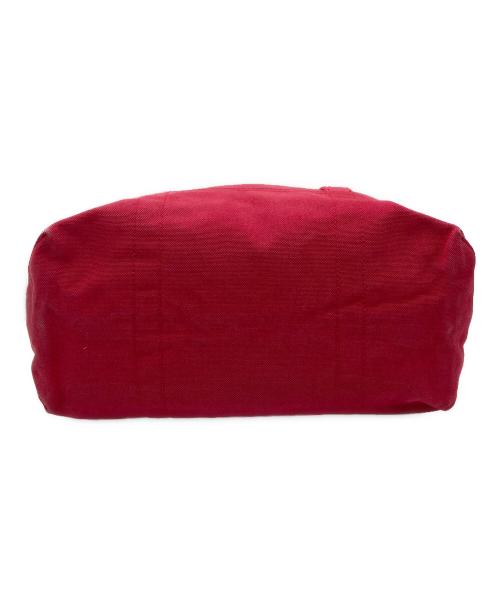 POLO RALPH LAUREN（ポロ・ラルフローレン）POLO RALPH LAUREN (ポロ・ラルフローレン) キャンバストートバッグ レッドの古着・服飾アイテム