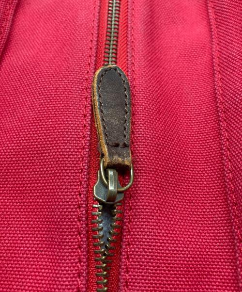 POLO RALPH LAUREN（ポロ・ラルフローレン）POLO RALPH LAUREN (ポロ・ラルフローレン) キャンバストートバッグ レッドの古着・服飾アイテム