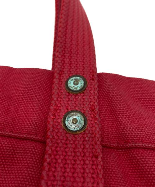 POLO RALPH LAUREN（ポロ・ラルフローレン）POLO RALPH LAUREN (ポロ・ラルフローレン) キャンバストートバッグ レッドの古着・服飾アイテム