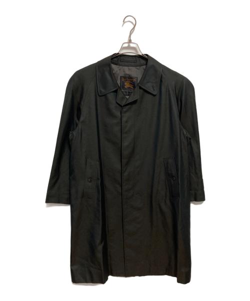 Burberry's（バーバリー）Burberry's (バーバリーズ) バルカマンチェックコート グレー サイズ:92 170の古着・服飾アイテム