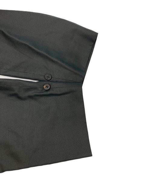 Burberry's（バーバリー）Burberry's (バーバリーズ) バルカマンチェックコート グレー サイズ:92 170の古着・服飾アイテム