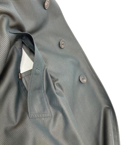 Burberry's（バーバリー）Burberry's (バーバリーズ) バルカマンチェックコート グレー サイズ:92 170の古着・服飾アイテム