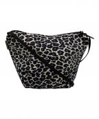 Herve Chapelier×green label relaxingエルベシャプリエ×グリーンレーベルリラクシング）の古着「ナイロン舟型ショルダーバッグ」｜グレー