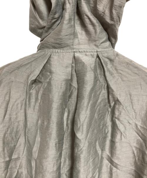 THREE DOTS（スリードッツ）THREE DOTS (スリードッツ) シャイニーシャツ ジップアップフーディ グリーン サイズ:Sの古着・服飾アイテム