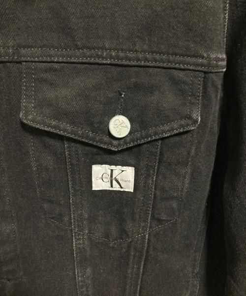 Calvin Klein Jeans（カルバンクラインジーンズ）Calvin Klein Jeans (カルバンクラインジーンズ) 90’S デニムジャケット ブラック サイズ:Lの古着・服飾アイテム