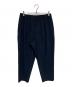 BEAMS（ビームス）の古着「2プリーツ イージー アンクル パンツ」｜ネイビー