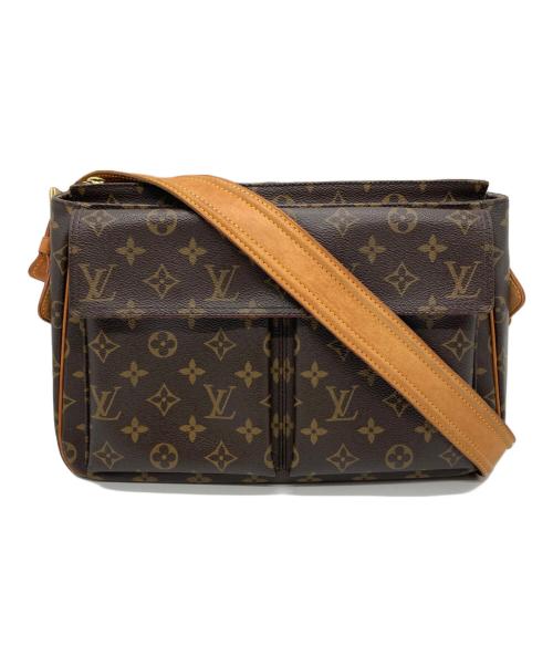 LOUIS VUITTON（ルイ ヴィトン）LOUIS VUITTON (ルイ ヴィトン) ヴィバシテGM モノグラム ショルダーバッグ ブラウンの古着・服飾アイテム
