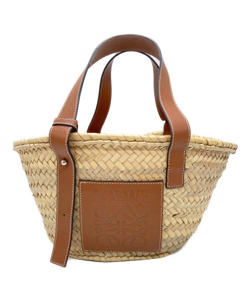 LOEWE（ロエベ）LOEWE (ロエベ) バスケットバッグ スモール ベージュの古着・服飾アイテム