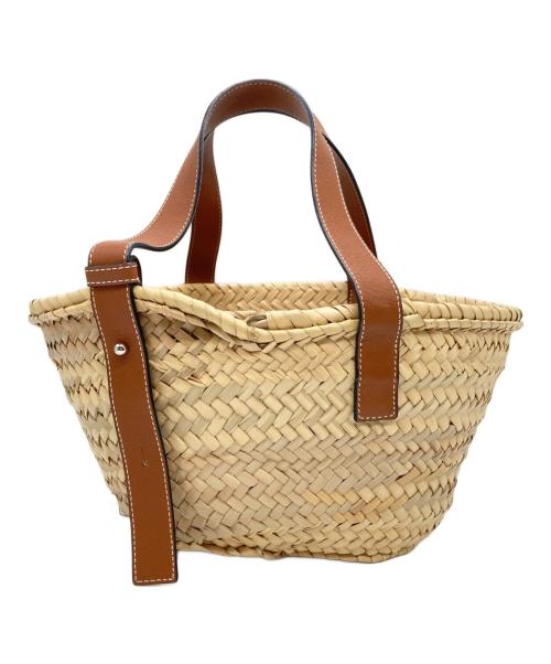 LOEWE（ロエベ）LOEWE (ロエベ) バスケットバッグ スモール ベージュの古着・服飾アイテム