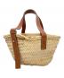 LOEWE (ロエベ) バスケットバッグ スモール ベージュ：40000円