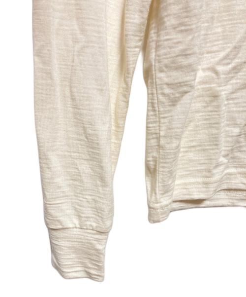 HYKE（ハイク）HYKE (ハイク) WOOL TURTLE NECK TEE ホワイト サイズ:Sの古着・服飾アイテム