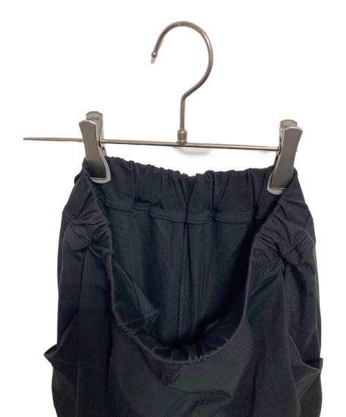 FLORENT（フローレント）FLORENT (フローレント) ストレッチ タック ワイドパンツ ブラック サイズ:32 未使用品の古着・服飾アイテム