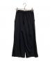 FLORENT (フローレント) ストレッチ タック ワイドパンツ ブラック サイズ:32 未使用品：8000円