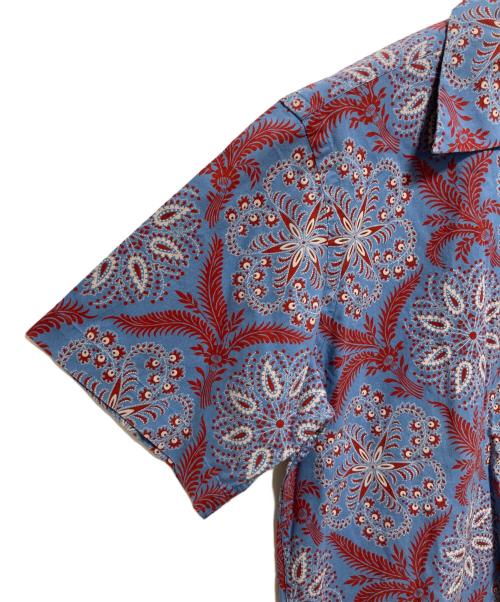 POLO RALPH LAUREN（ポロ・ラルフローレン）POLO RALPH LAUREN (ポロ・ラルフローレン) ペイズリーオープンカラーシャツ ブルー サイズ:Sの古着・服飾アイテム