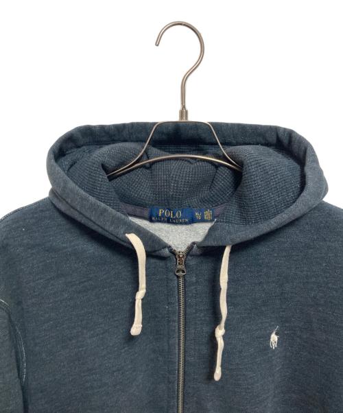 POLO RALPH LAUREN（ポロ・ラルフローレン）POLO RALPH LAUREN (ポロ・ラルフローレン) ジップパーカー グレー サイズ:XLの古着・服飾アイテム