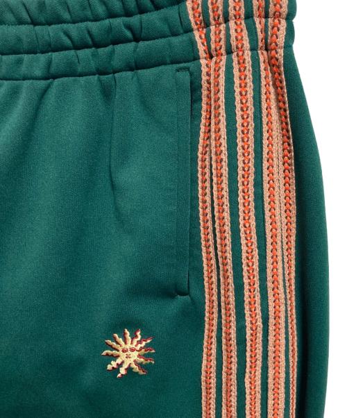 jieda（ジエダ）Jieda (ジエダ) 5 STRIPE JERSEY PANTS グリーン サイズ:2の古着・服飾アイテム