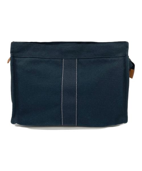 HERMES（エルメス）HERMES (エルメス) ドーヴィル ポーチ ブラックの古着・服飾アイテム