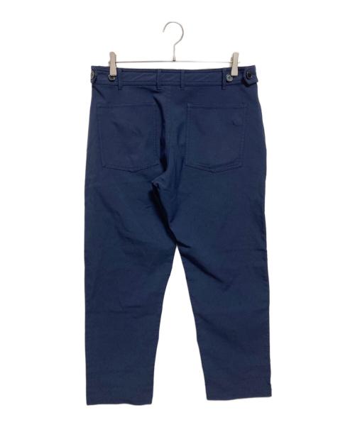 COMME des GARCONS SHIRT（コムデギャルソンシャツ）COMME des GARCONS SHIRT (コムデギャルソンシャツ) ウールパッチトラウザー ネイビー サイズ:XSの古着・服飾アイテム
