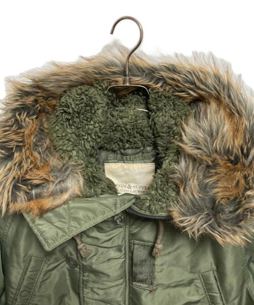 Denim & Supply Ralph Lauren（デニム＆サプライ ラルフローレン）DENIM & SUPPLY RALPH LAUREN (デニム＆サプライ ラルフローレン) N-3Bタイプコート オリーブ サイズ:Lの古着・服飾アイテム