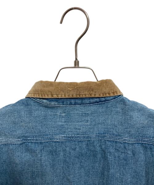 POLO RALPH LAUREN（ポロ・ラルフローレン）POLO RALPH LAUREN (ポロ・ラルフローレン) デニムシャツ ブルー サイズ:XLの古着・服飾アイテム
