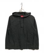 SUPREMEシュプリーム）の古着「リップストッププルオーバーシャツルオーバーシャツ」｜ブラック