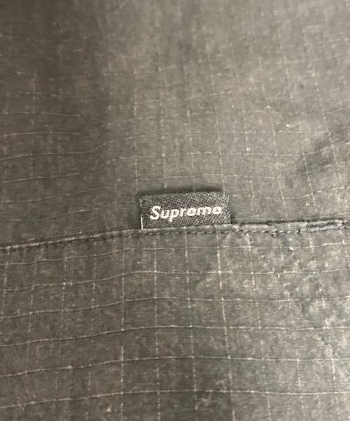 SUPREME（シュプリーム）Supreme (シュプリーム) リップストッププルオーバーシャツルオーバーシャツ ブラック サイズ:Mの古着・服飾アイテム