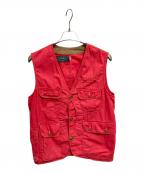 POLO COUNTRYポロカントリー）の古着「ハンティングベスト」｜レッド