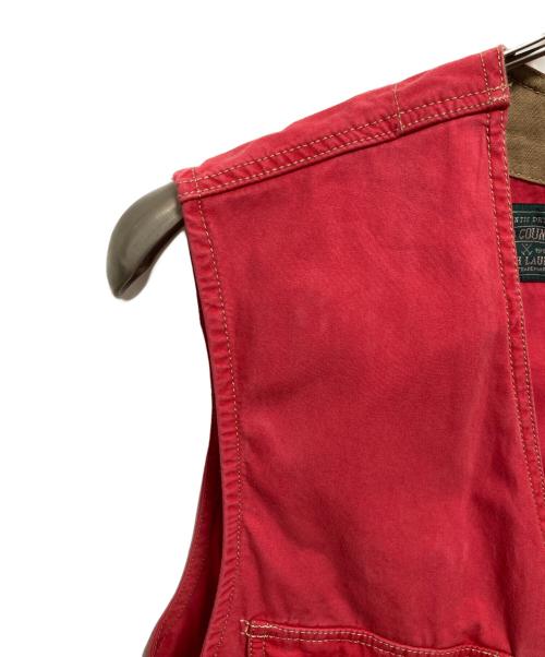POLO COUNTRY（ポロカントリー）POLO COUNTRY (ポロカントリー) ハンティングベスト レッド サイズ:Sの古着・服飾アイテム