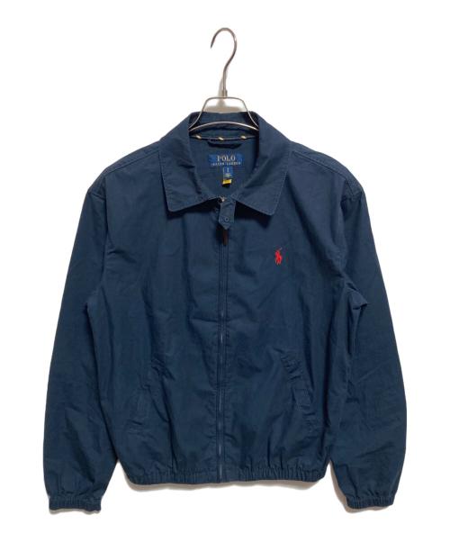 POLO RALPH LAUREN（ポロ・ラルフローレン）POLO RALPH LAUREN (ポロ・ラルフローレン) スイングトップ ネイビー サイズ:Sの古着・服飾アイテム