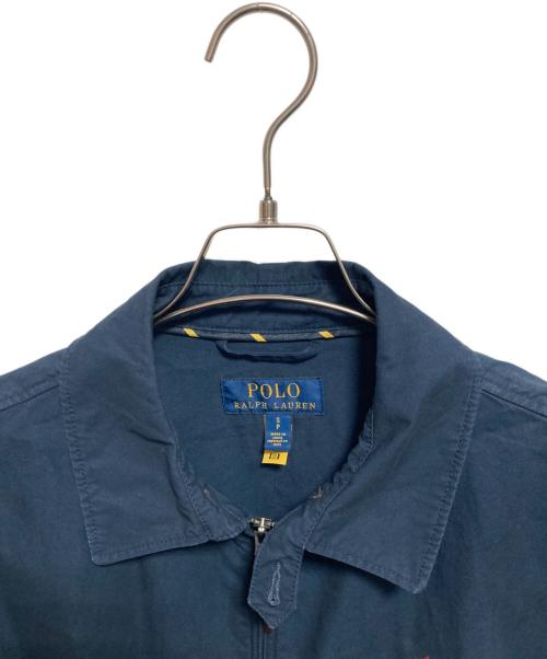 POLO RALPH LAUREN（ポロ・ラルフローレン）POLO RALPH LAUREN (ポロ・ラルフローレン) スイングトップ ネイビー サイズ:Sの古着・服飾アイテム