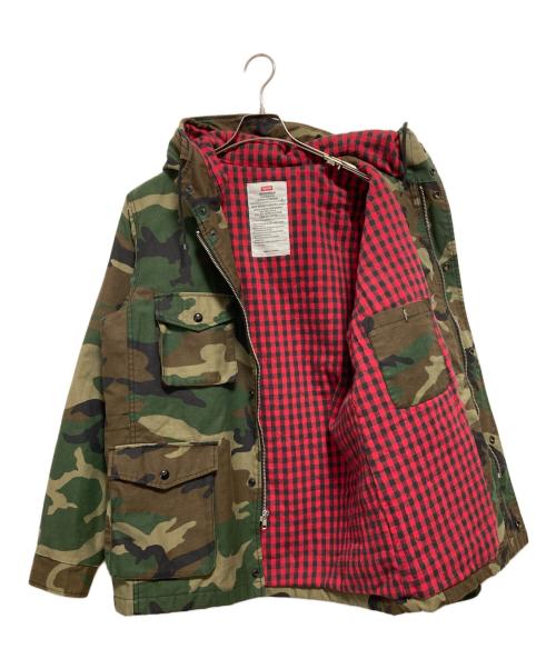 SUPREME（シュプリーム）Supreme (シュプリーム) 08AW  hooded field jacket オリーブ サイズ:MEDIUM REGULARの古着・服飾アイテム