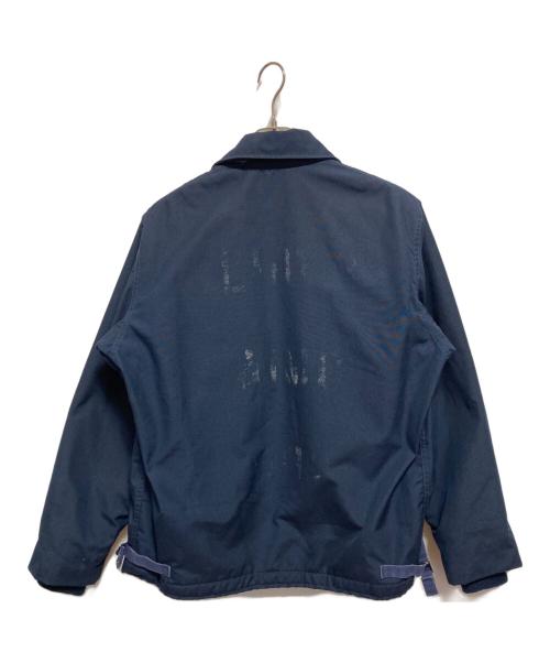 U'S NAVY（アメリカ海軍）U'S NAVY (ユーエスネイビー) 90’ｓアラミドデッキジャケット ネイビー サイズ:SIZE 42-44の古着・服飾アイテム