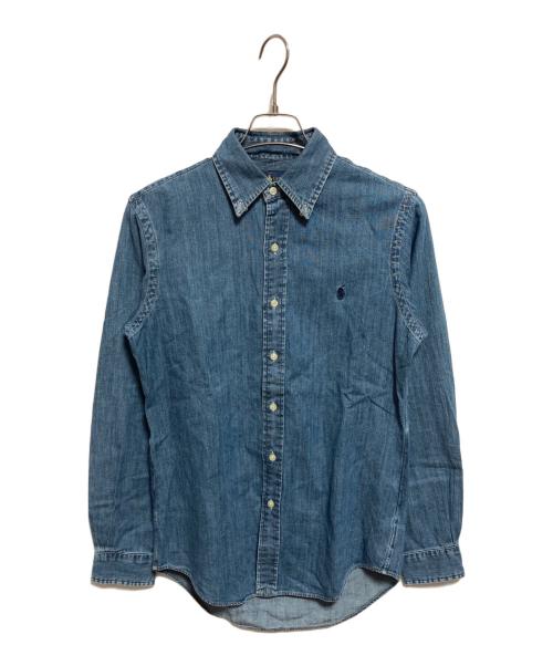 RALPH LAUREN（ラルフローレン）RALPH LAUREN (ラルフローレン) デニムシャツ インディゴ サイズ:XSの古着・服飾アイテム