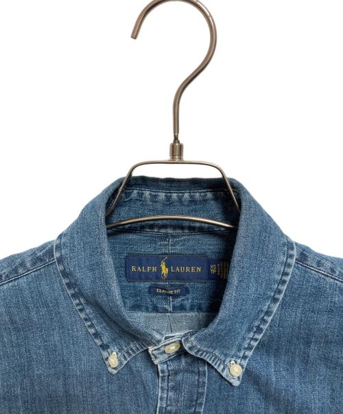 RALPH LAUREN（ラルフローレン）RALPH LAUREN (ラルフローレン) デニムシャツ インディゴ サイズ:XSの古着・服飾アイテム