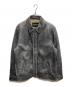Eddie Bauer（エディーバウアー）の古着「カウレザージャケット」｜ブラック