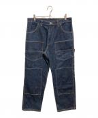 master-pieceマスターピース）の古着「デニムパンツ」｜インディゴ