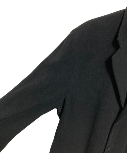 ARMANI COLLEZIONI（アルマーニ コレツィオーニ）ARMANI COLLEZIONI (アルマーニ コレツィオーニ) ウールチェスターロングコート ブラック サイズ:50/Rの古着・服飾アイテム