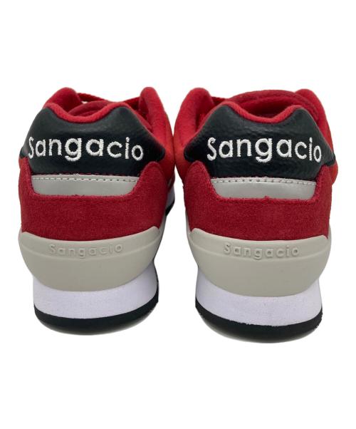Sangacio（サンガッチョ）sangacio (サンガッチョ) にゅローカットスニーカー レッド サイズ:SIZE 22cmの古着・服飾アイテム