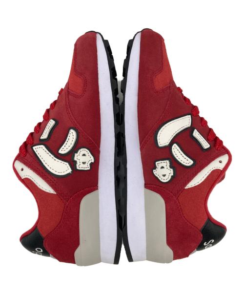 Sangacio（サンガッチョ）sangacio (サンガッチョ) にゅローカットスニーカー レッド サイズ:SIZE 22cmの古着・服飾アイテム