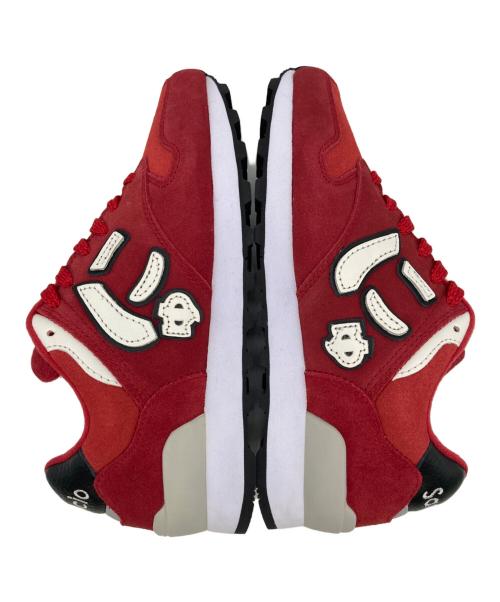 Sangacio（サンガッチョ）sangacio (サンガッチョ) にゅローカットスニーカー レッド サイズ:SIZE 22cmの古着・服飾アイテム