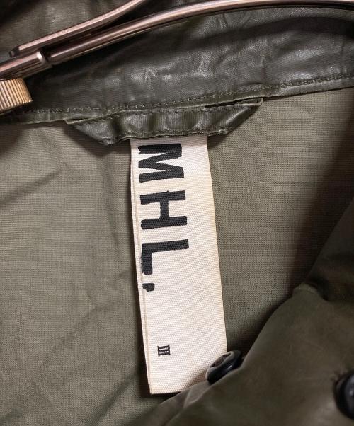 MHL（エムエイチエル）MHL (エムエイチエル) モッズコート オリーブ サイズ:3の古着・服飾アイテム