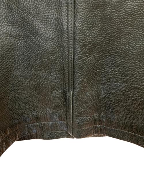 Timberland（ティンバーランド）Timberland (ティンバーランド) 90’ｓレザージャケット ブラック サイズ:Sの古着・服飾アイテム