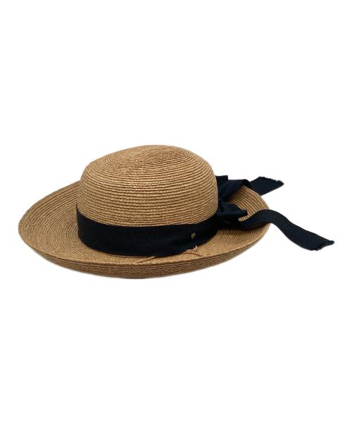 HELEN KAMINSKI（ヘレンカミンスキー）HELEN KAMINSKI (ヘレンカミンスキー) ROLLED ラフィアハット ベージュの古着・服飾アイテム